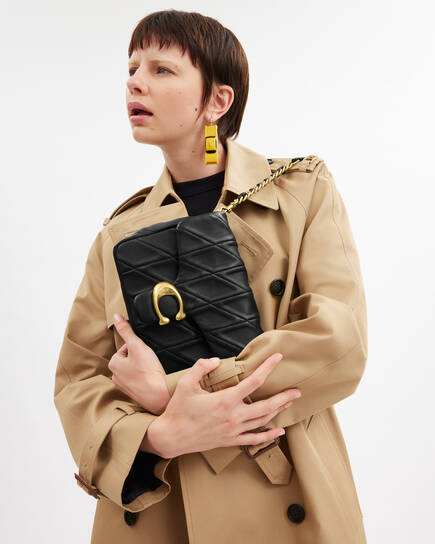 Times Square Tabby Shoulder Bag With Quilting 20