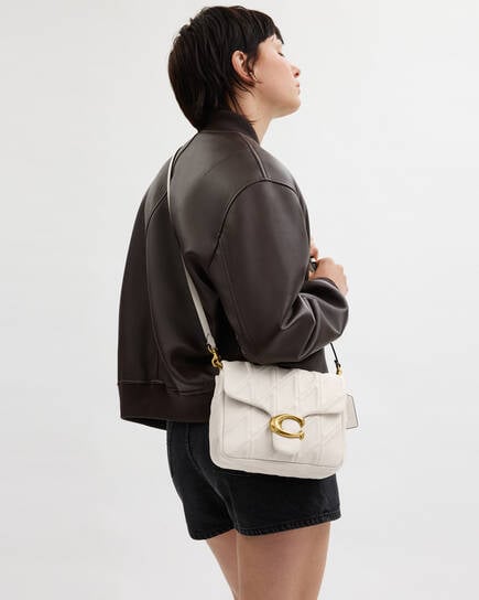Times Square Tabby Shoulder Bag With Quilting 20