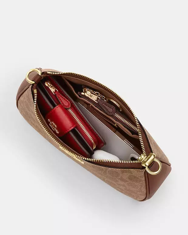 Teri Shoulder Bag In Signature Canvas coach