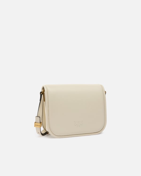 Love Bag Box square shoulder bag in nappa leather