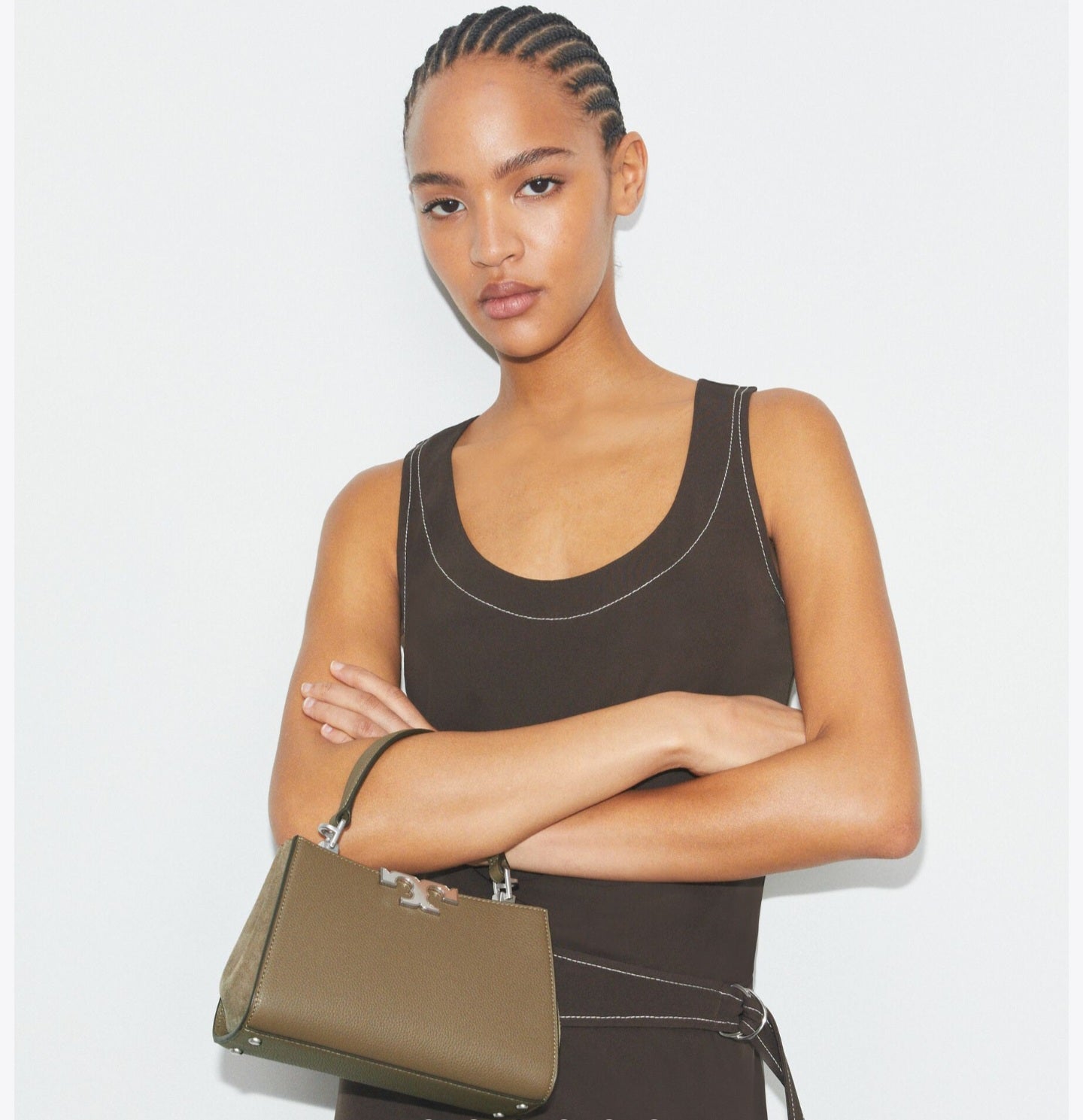 Mini Eleanor Pebbled Satchel