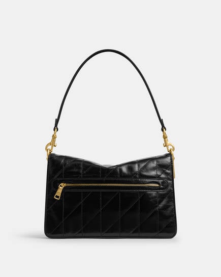 Chain Tabby Shoulder Bag With Quilting