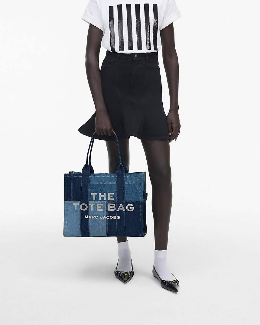 The Denim
Large Tote Bag