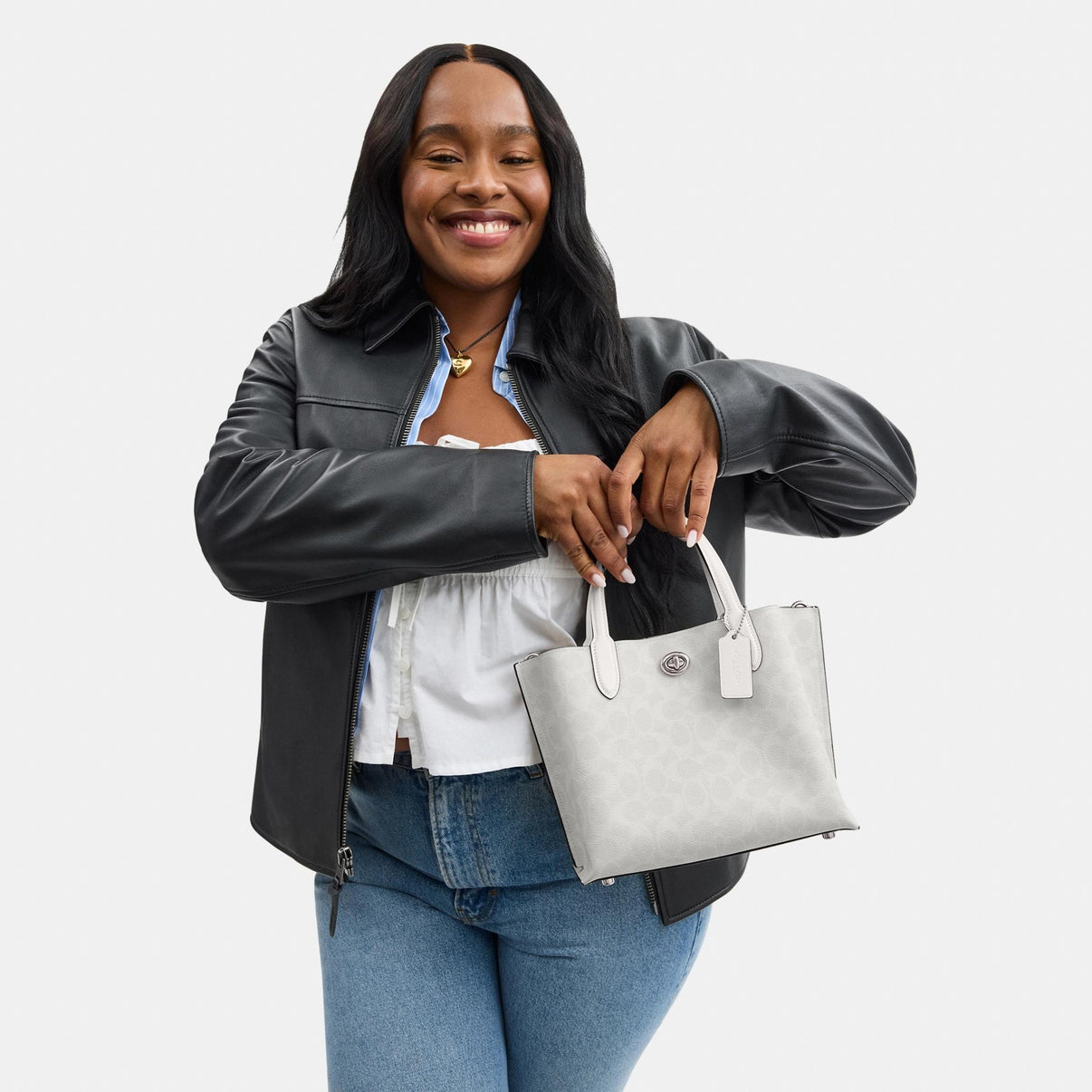 Willow Tote Bag 24 In Signature