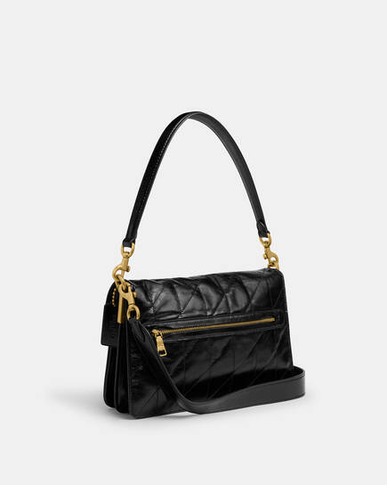 Chain Tabby Shoulder Bag With Quilting