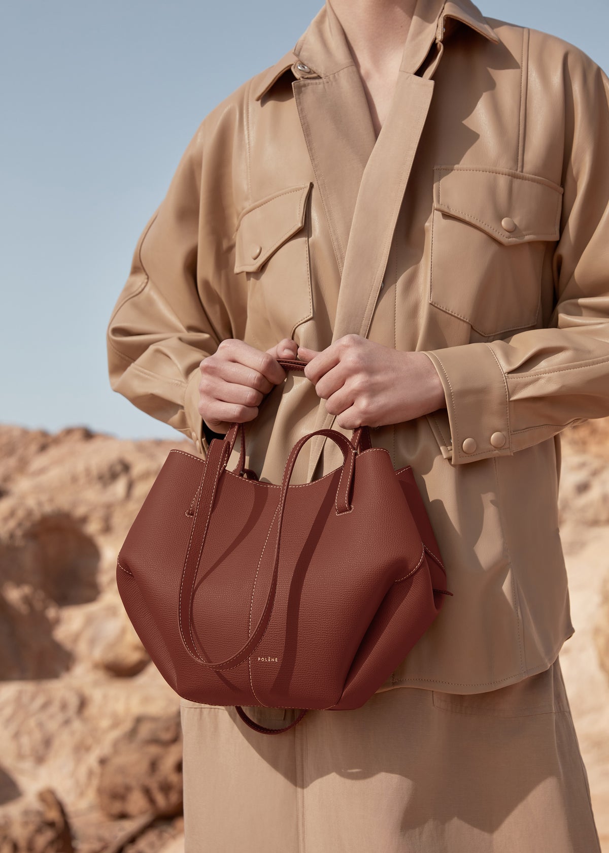 Cyme Mini
Edition Textured Cognac
