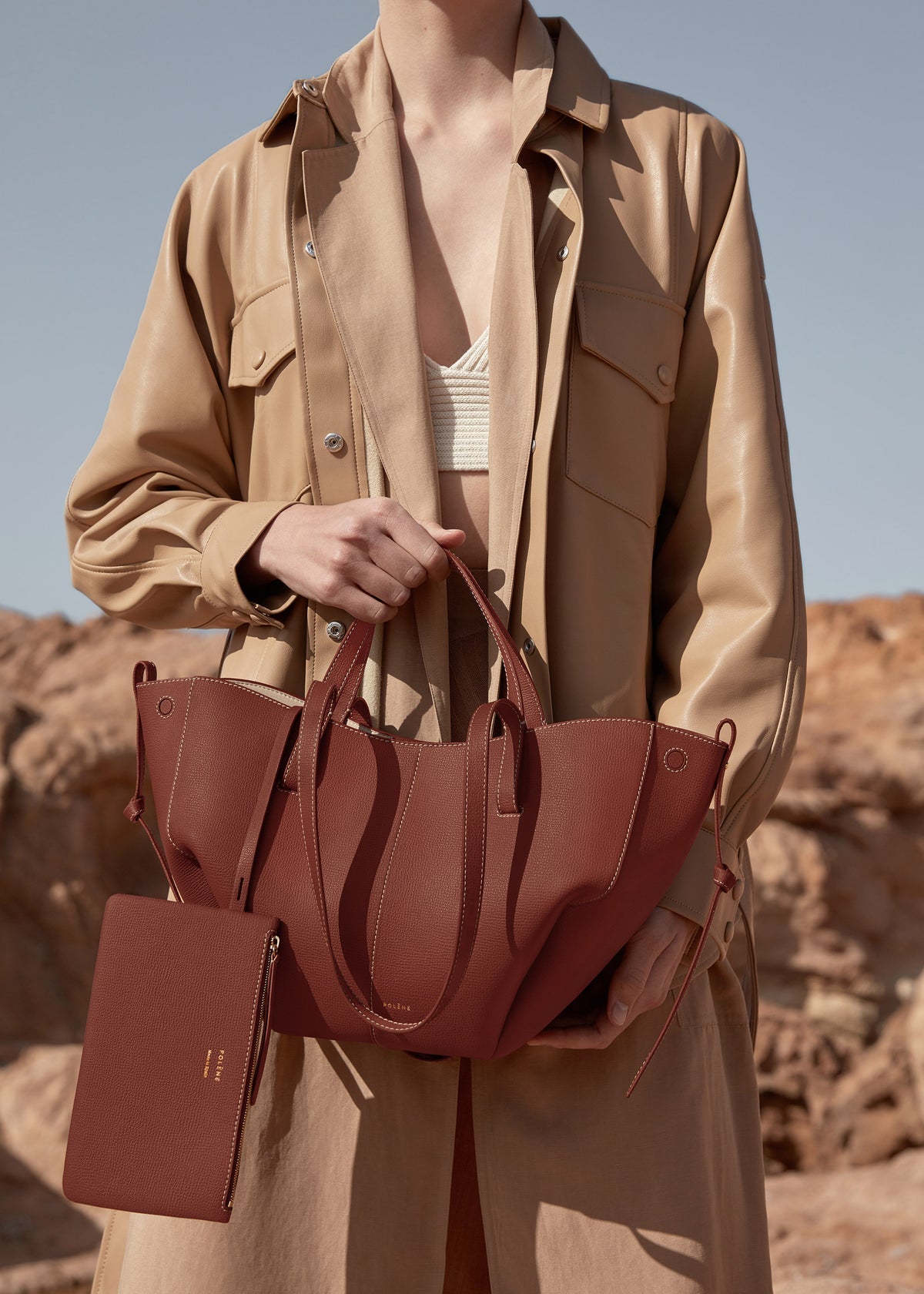 Cyme Mini
Edition Textured Cognac
