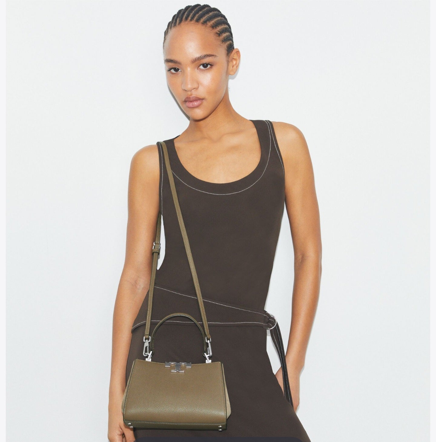 Mini Eleanor Pebbled Satchel