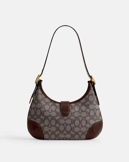Hamptons Hobo Bag In Signature Jacquard 26
