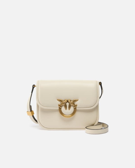 Love Bag Box square shoulder bag in nappa leather