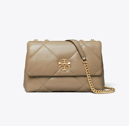 Small Kira Diamond Quilt Convertible Shoulder Bag