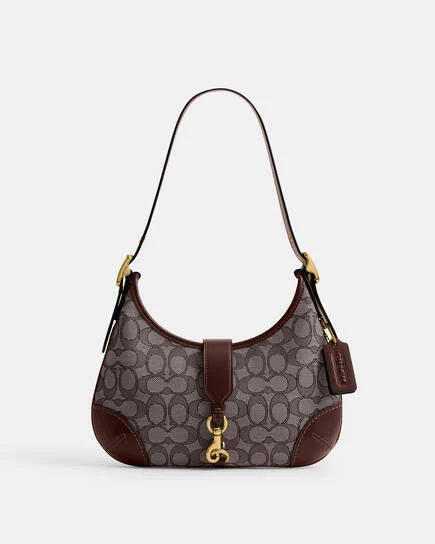 Hamptons Hobo Bag In Signature Jacquard 26