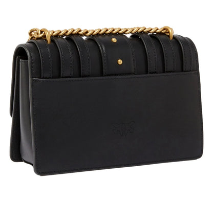 Love Bag small crossbody bag in leather with straps