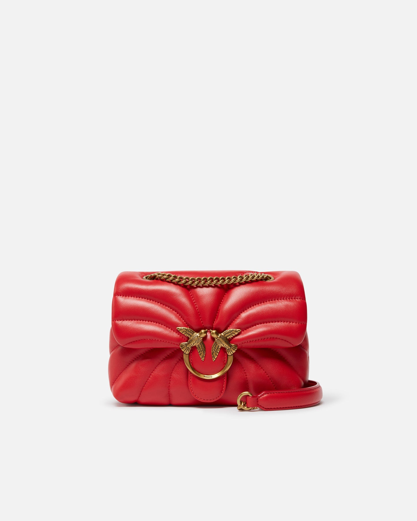 Love Bag Puff Butterfly mini nappa leather crossbody bag