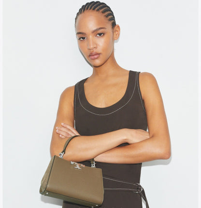 Mini Eleanor Pebbled Satchel