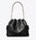 Large Charlie Quilted Drawstring Shoulder Bag