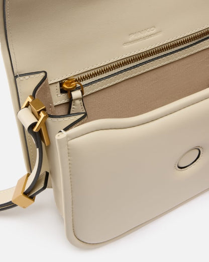 Love Bag Box square shoulder bag in nappa leather