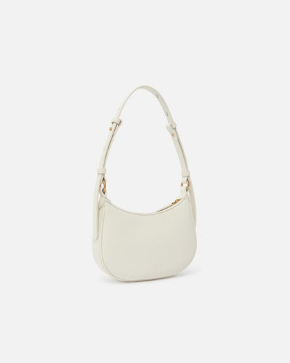 Half Moon baby leather shoulder bag