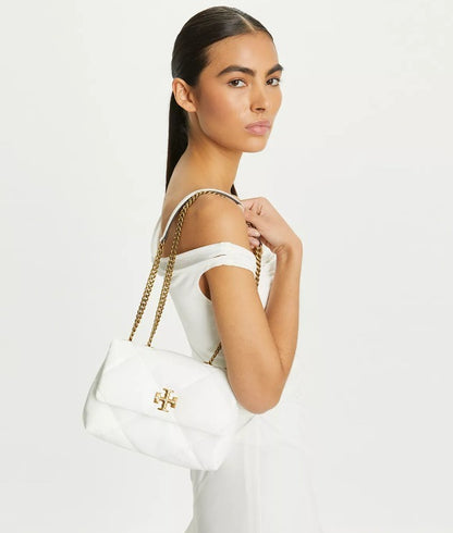 Small Kira Diamond Quilt Convertible Shoulder Bag