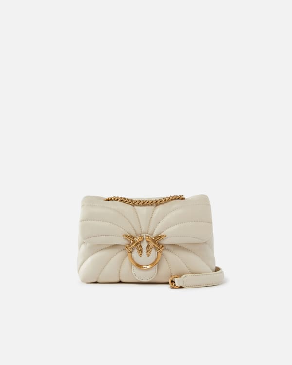 Love Bag Puff Butterfly mini nappa leather crossbody bag