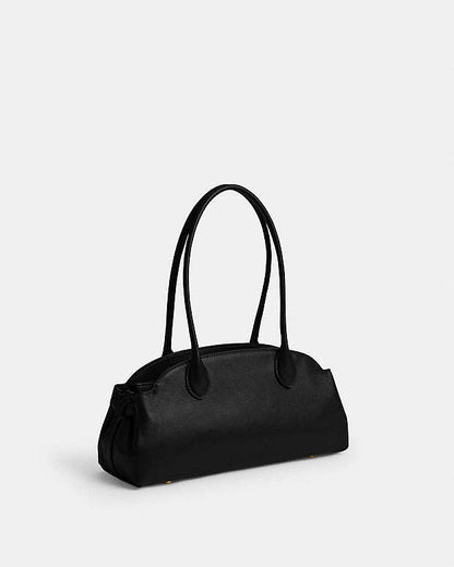 COACH
Empire carryall 34 glazed leather shoulder bag
