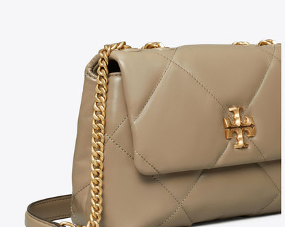 Small Kira Diamond Quilt Convertible Shoulder Bag