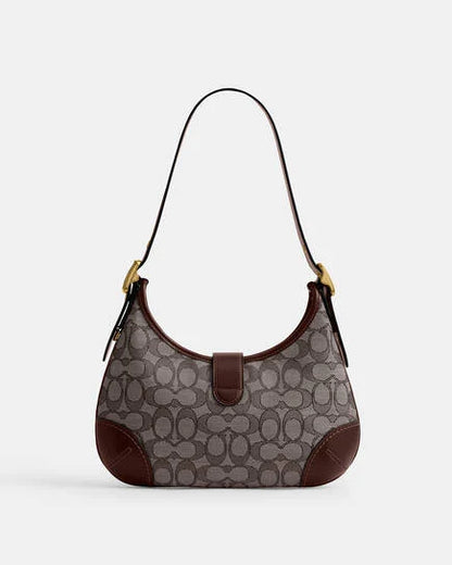 Hamptons Hobo Bag In Signature Jacquard 26